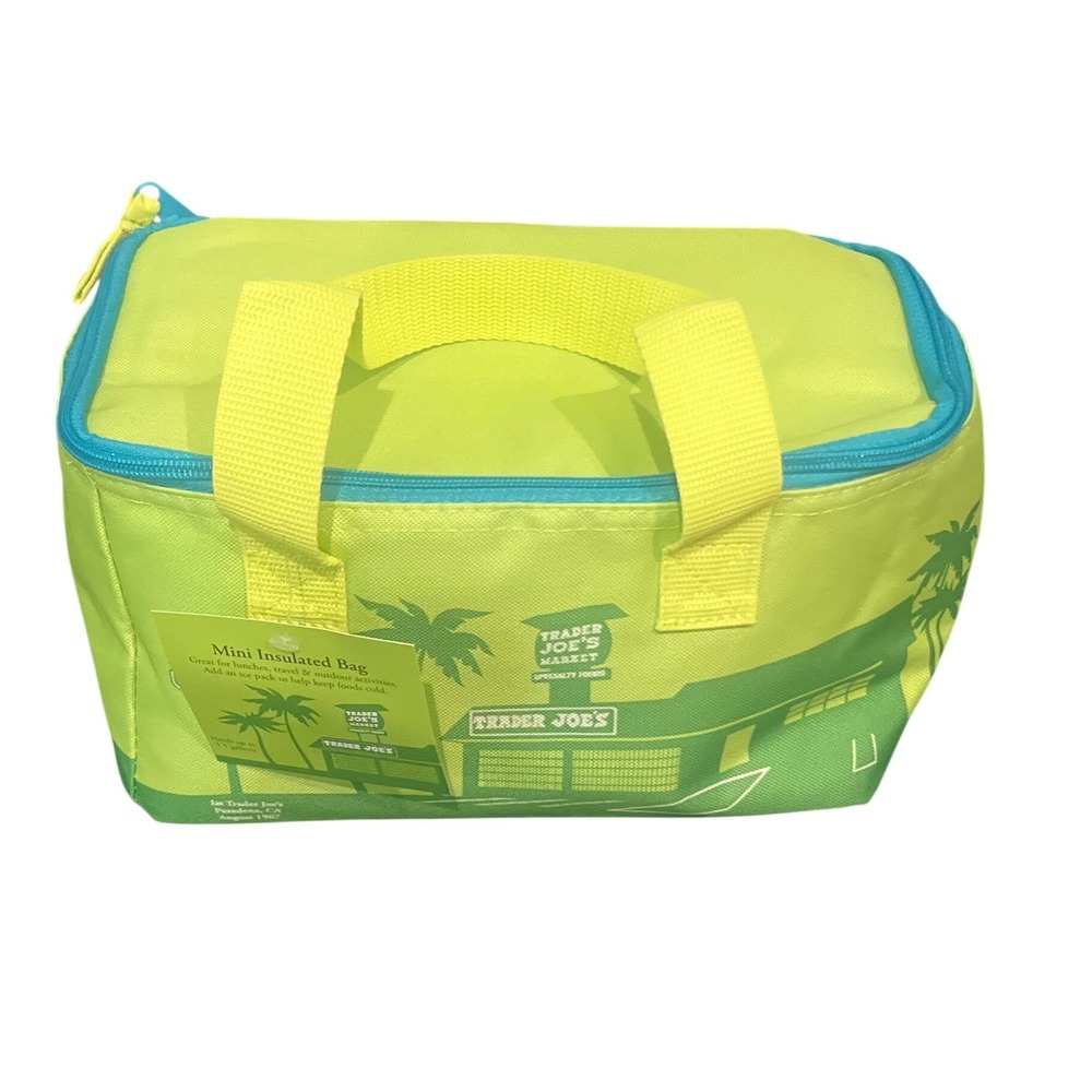 NWT Trader Joe's Storefront Mini Insulated Cooler Tote May 2026 Limited Edition